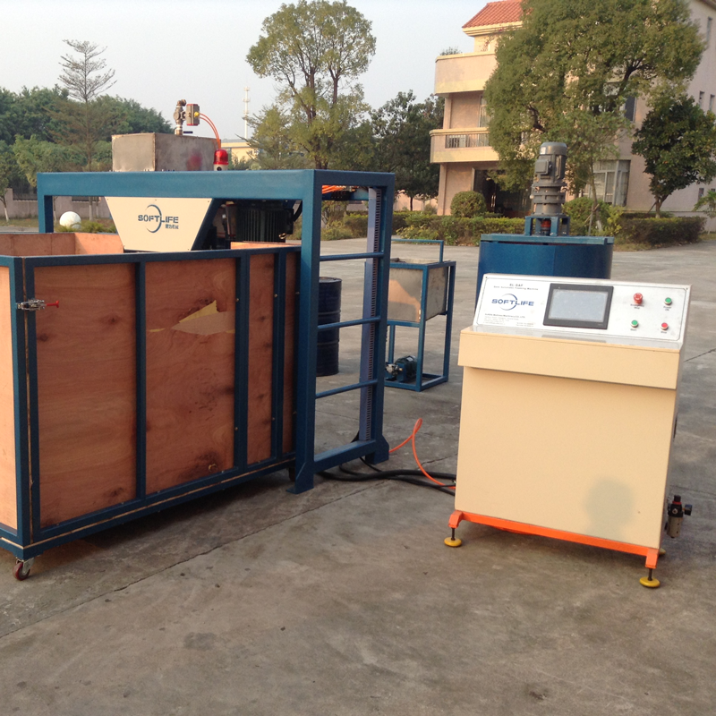 Máquina autolimpiante para fabricar láminas de espuma de poliuretano, alimentación de mezcla y sitio a granel en China