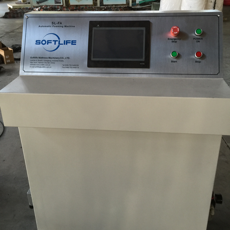 Máquina autolimpiante para fabricar láminas de espuma de poliuretano, alimentación de mezcla y sitio a granel en China